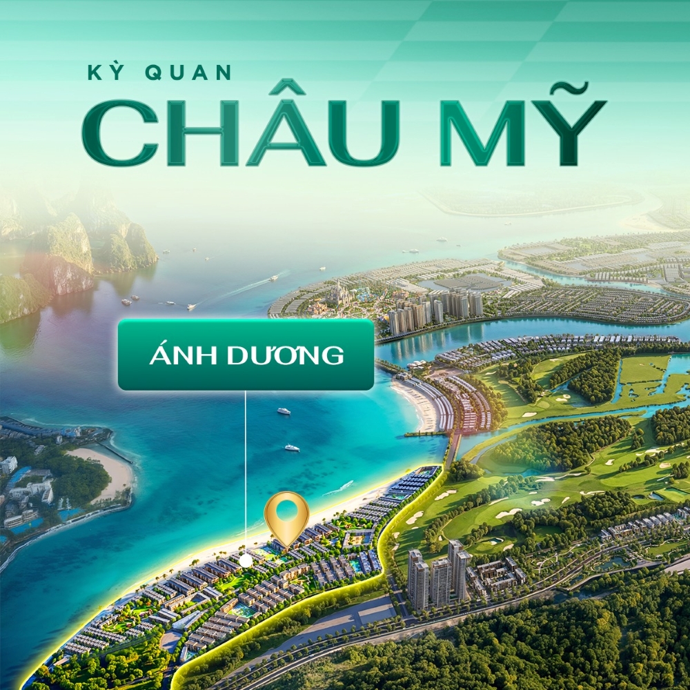 Phân khu châu Mỹ Vin Hạ Long Xanh – Lựa chọn đẳng cấp và đầu tư bền vững bên vịnh biển