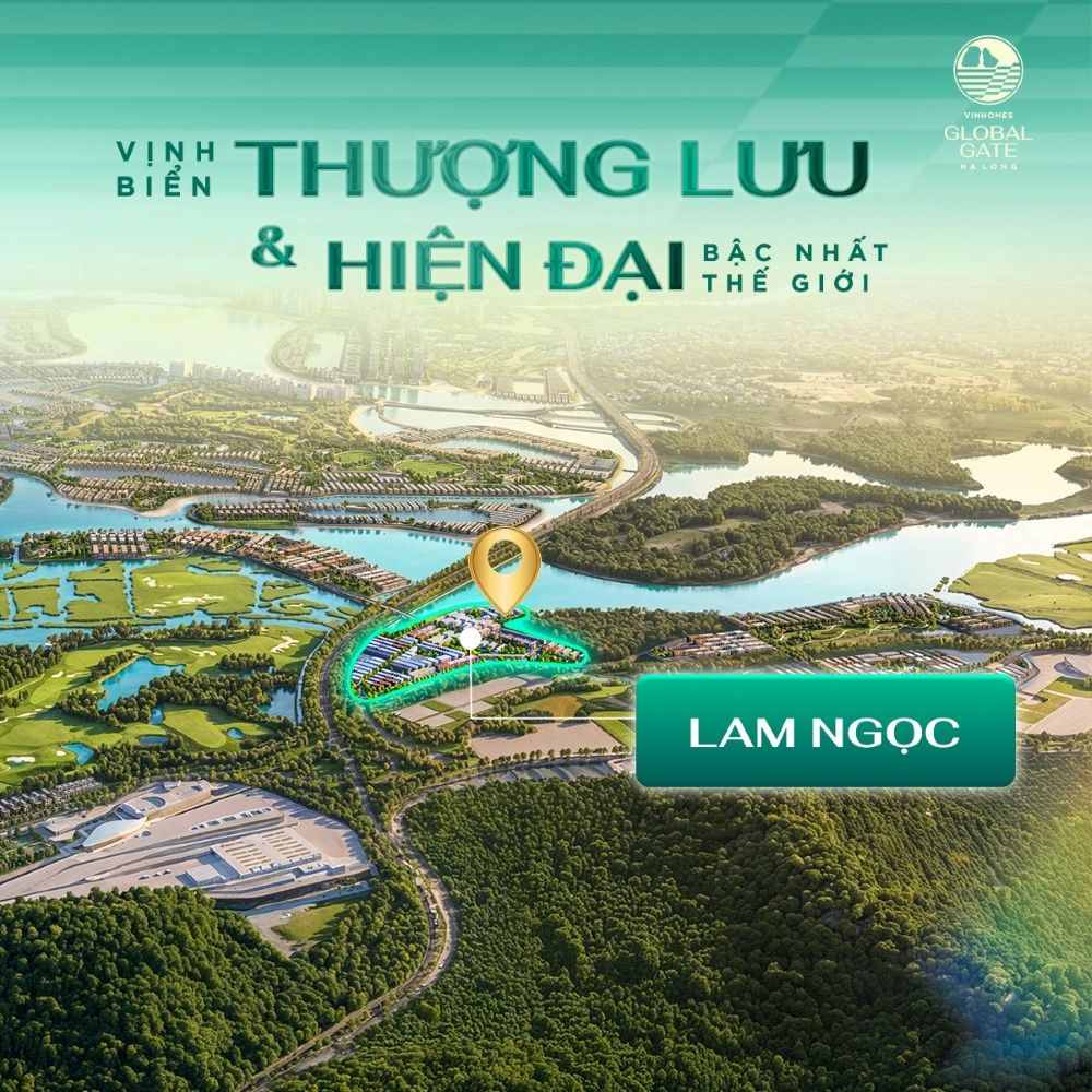 Tổng thể quy hoạch của phân khu châu Mỹ Vin Hạ Long Xanh và cách tổ chức không gian sống